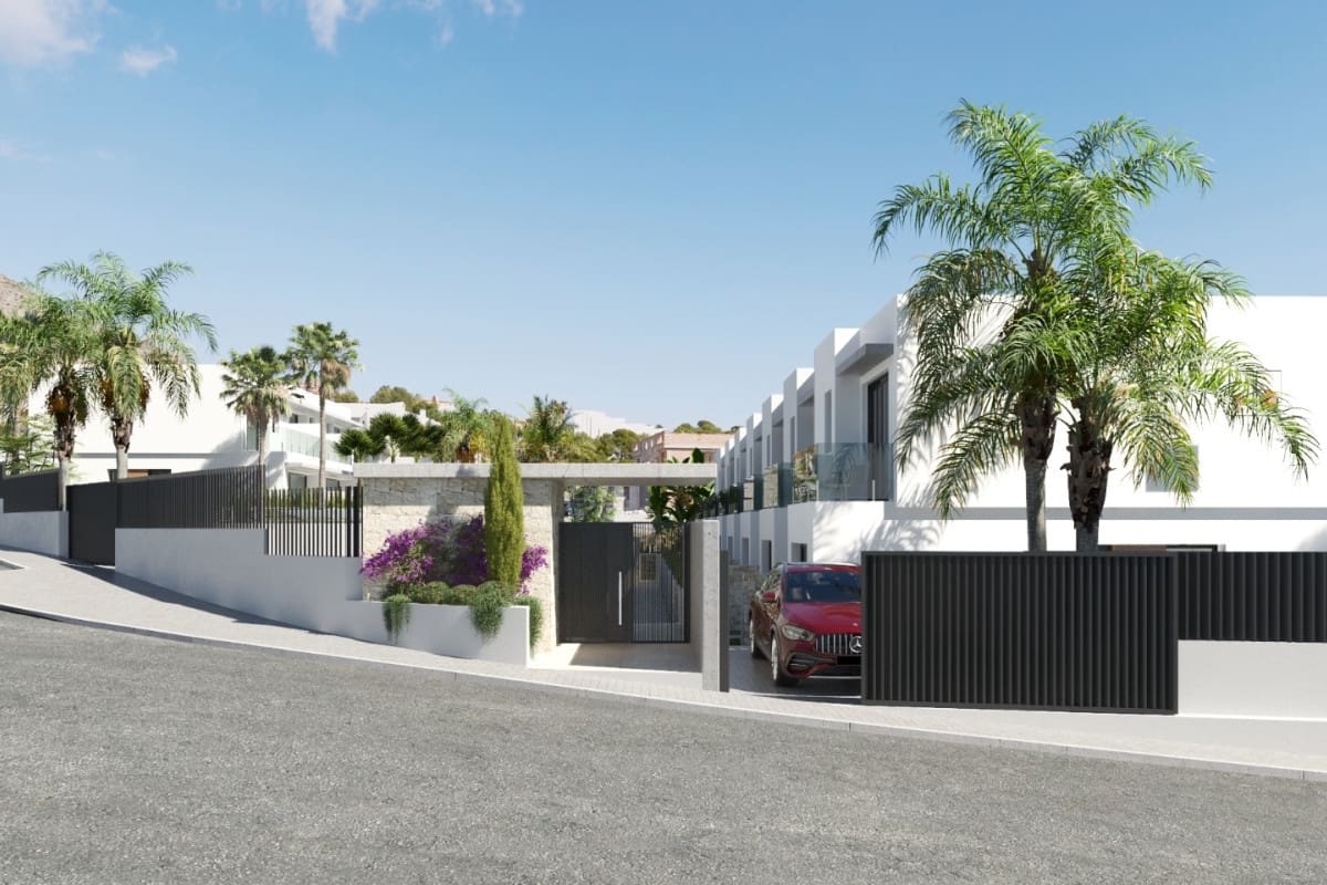 3 quarto Casa em Banda para venda em Finestrat com piscina garagem - 525 000 € (Ref: 9920838)