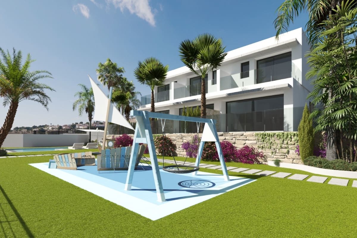 3 quarto Casa em Banda para venda em Finestrat com piscina garagem - 525 000 € (Ref: 9920838)