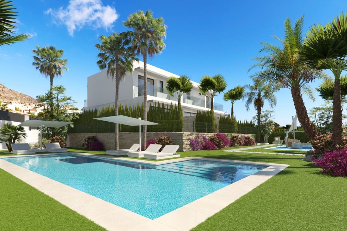 3 quarto Casa em Banda para venda em Finestrat com piscina garagem - 525 000 € (Ref: 9920838)