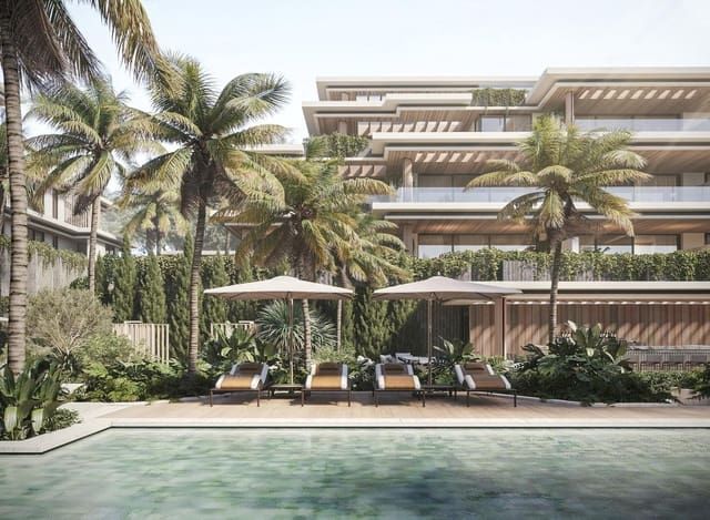 Apartamento de 2 habitaciones en Los Flamingos, Benahavís en venta con piscina - 985.000 € (Ref: 9922622)