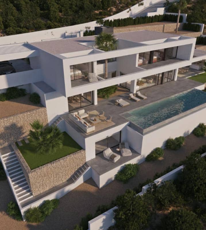 Chalet de 4 habitaciones en Benissa en venta con piscina - 3.410.000 € (Ref: 9924719)