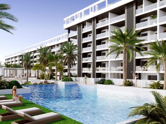 2 soveværelse Lejlighed til salg i Torreblanca, Torrevieja med swimmingpool garage - € 305.000 (Ref: 9929651)