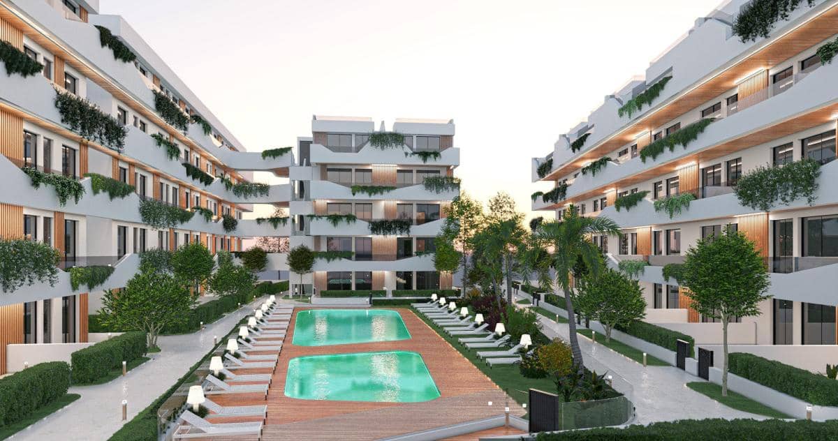 2 chambre Appartement à vendre à Santiago de la Ribera avec piscine garage - 250 000 € (Ref: 9929662)