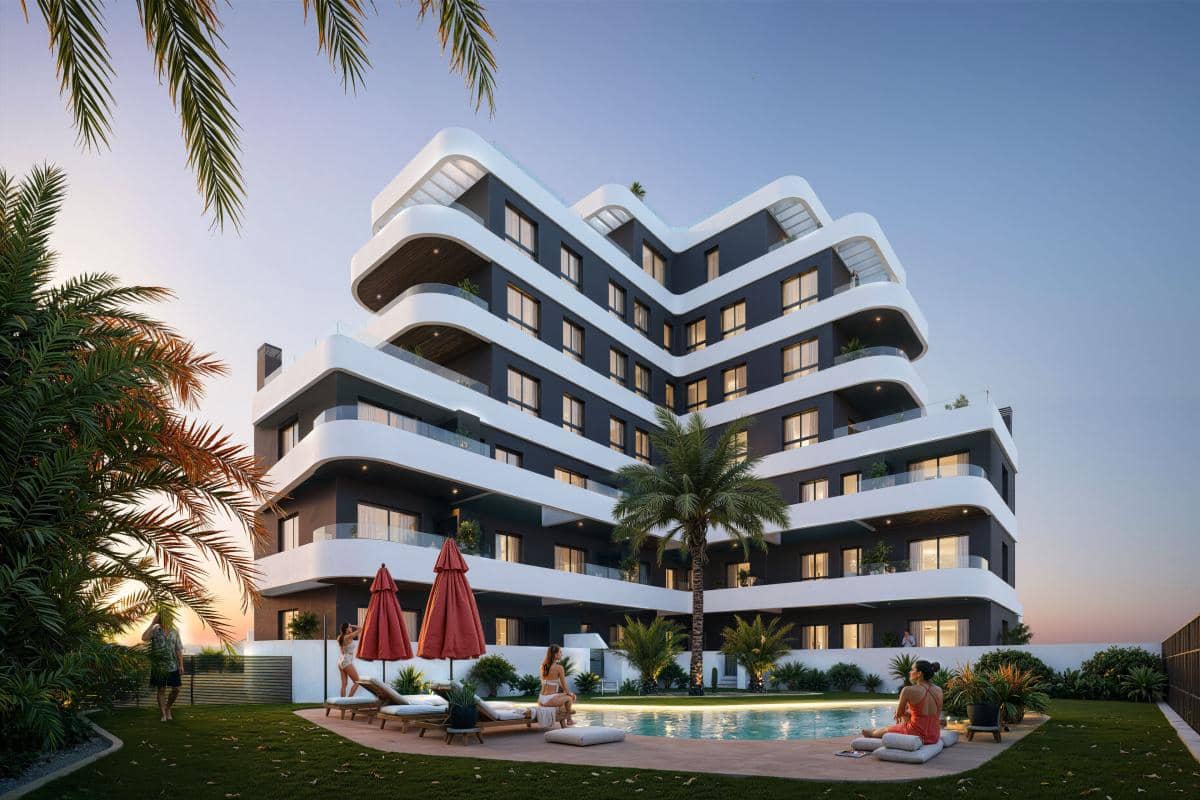 2 soveværelse Lejlighed til salg i Guardamar del Segura med swimmingpool garage - € 305.000 (Ref: 9930979)