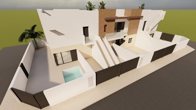 Bungalow de 2 habitaciones en Lo Pagan, San Pedro del Pinatar en venta con piscina - 279.000 € (Ref: 9931001)