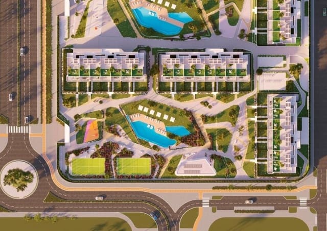2 quarto Apartamento para venda em El Chaparral - La Siesta - La Torreta, Torrevieja com piscina garagem - 290 000 € (Ref: 9931603)