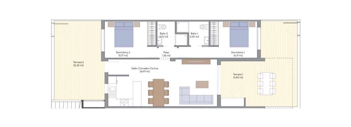 2 soveværelse Villa til salg i Finestrat med swimmingpool - € 340.000 (Ref: 9931649)