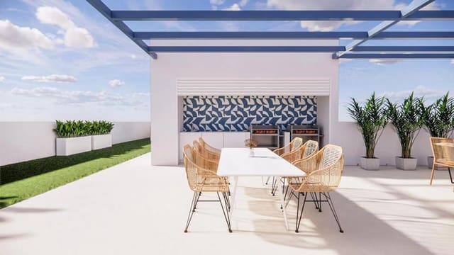 Apartamento de 1 habitación en Torre de la Horadada, Pilar de la Horadada en venta con piscina - 245.900 € (Ref: 9940644)