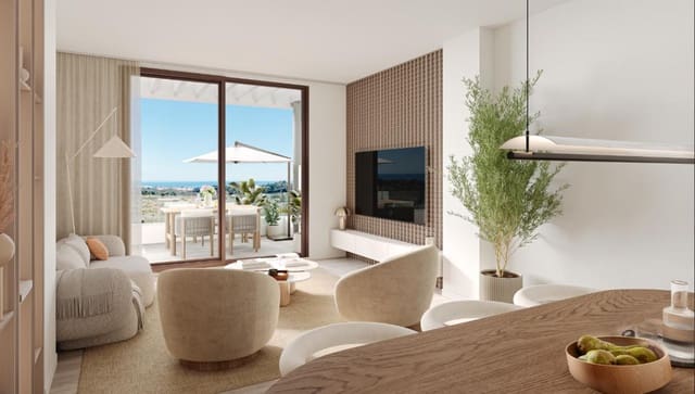 2 soverom Leilighet til salgs i Hipódromo - Cerrado del Águila, Mijas med svømmebasseng - € 395 000 (Ref: 9941032)
