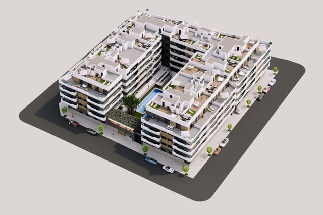 2 sypialnia Apartament na sprzedaż w Norte, Santa Pola z basenem garażem - 298 000 € (Ref: 9941099)