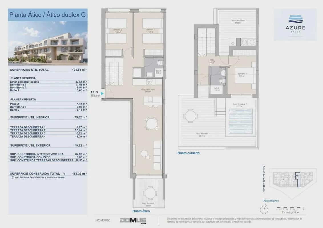 3 bedroom Apartment for sale in Javea / Xabia with pool garage - € 516,000 (Ref: 9946090)