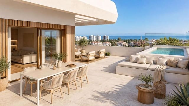 2 sovrum Lägenhet till salu i Torremolinos med pool garage - 480 000 € (Ref: 9946093)