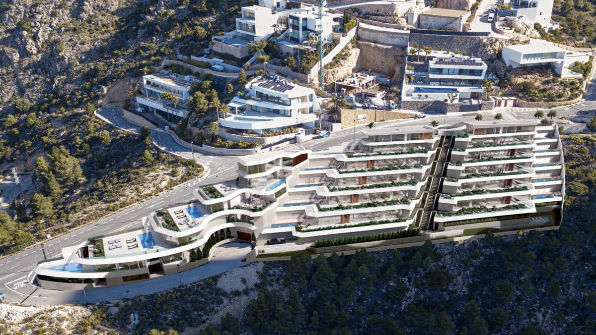3 quarto Apartamento para venda em Calpe / Calp com piscina - 1 450 000 € (Ref: 9946106)