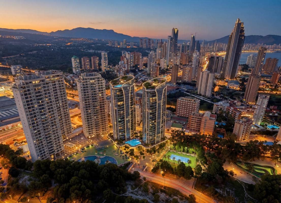 1 chambre Appartement à vendre à Benidorm avec piscine - 201 240 € (Ref: 9946113)