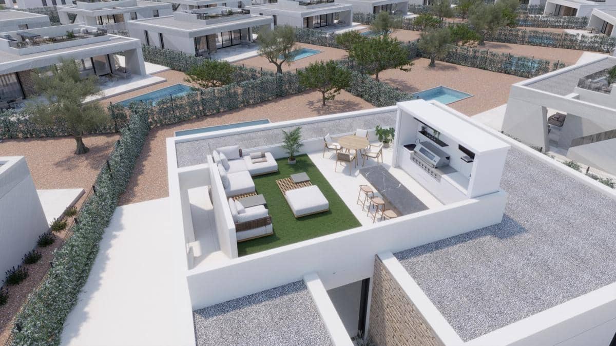 2 bedroom Villa for sale in Fuente Alamo de Murcia with pool - € 310,000 (Ref: 9950093)