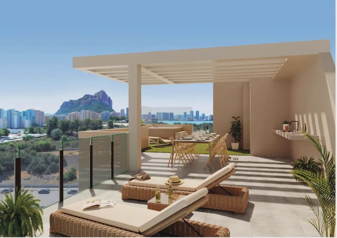 3 slaapkamer Appartement te koop in Calpe / Calp met zwembad - € 420.000 (Ref: 9950541)