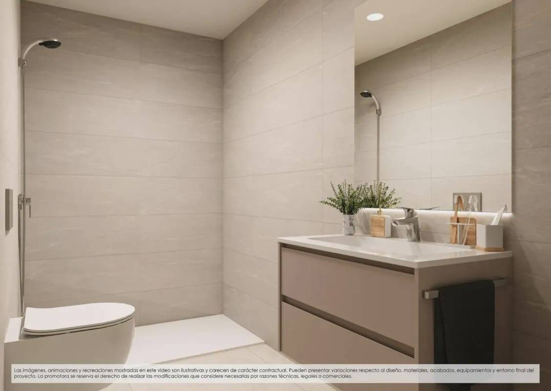2 sypialnia Apartament na sprzedaż w Finestrat z basenem garażem - 375 000 € (Ref: 9950551)