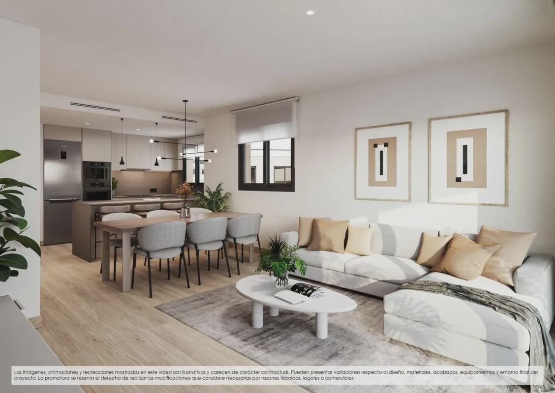 2 sypialnia Apartament na sprzedaż w Finestrat z basenem garażem - 375 000 € (Ref: 9950551)