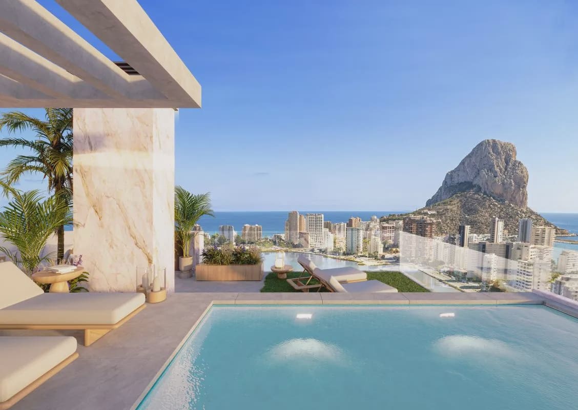3 chambre Appartement à vendre à Calpe / Calp avec piscine garage - 450 000 € (Ref: 9950558)