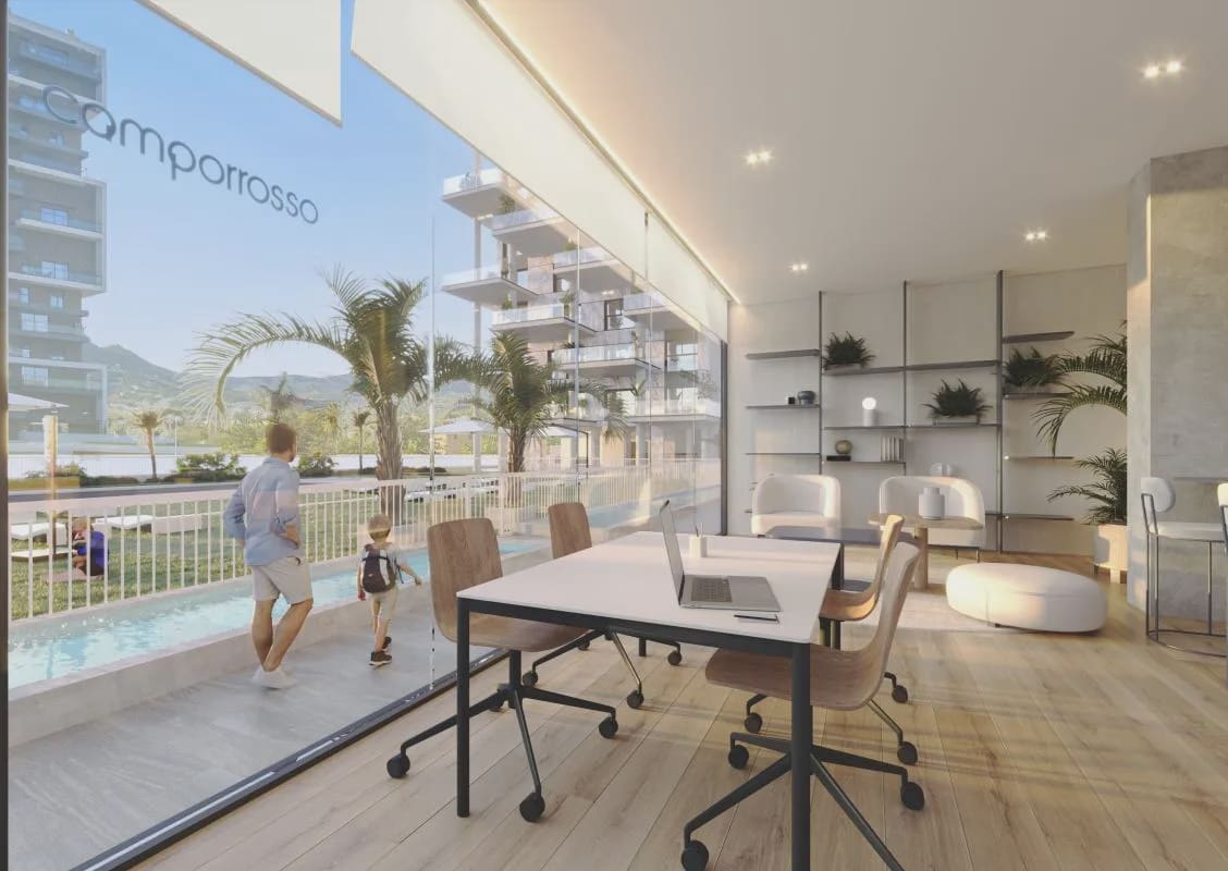 2 chambre Appartement à vendre à Calpe / Calp avec piscine garage - 450 000 € (Ref: 9950559)