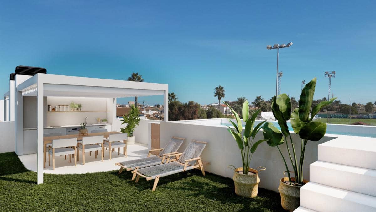 2 bedroom Bungalow for sale in San Pedro del Pinatar with pool garage - € 324,900 (Ref: 9955202)