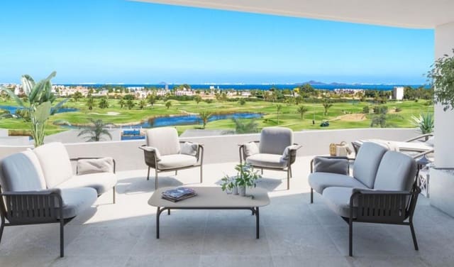 2 slaapkamer Appartement te koop in Las Lomas de Rame - Bahía Bella, Los Alcázares met zwembad garage - € 275.000 (Ref: 9955213)