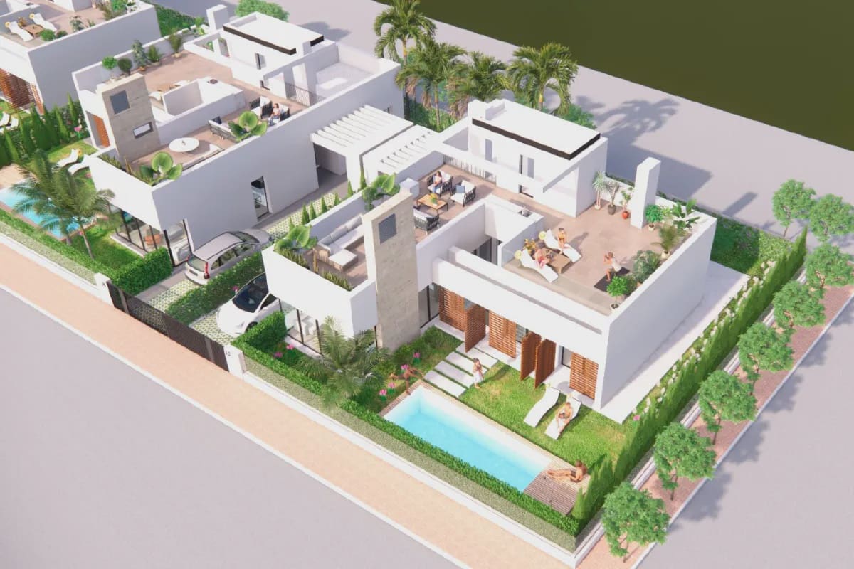 3 bedroom Villa for sale in Torre-Pacheco with pool - € 869,900 (Ref: 9960101)