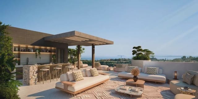 2 chambre Appartement à vendre à Cancelada, Estepona avec piscine garage - 546 000 € (Ref: 9960104)