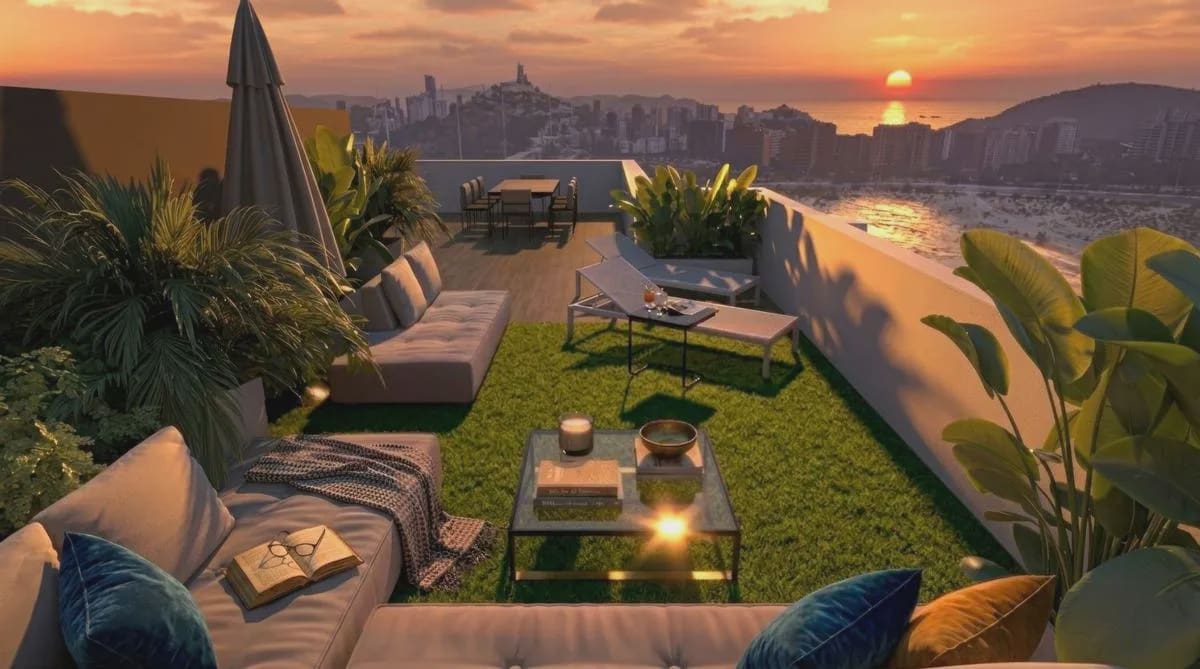 Apartamento de 3 habitaciones en La Villajoyosa / Vila Joiosa en venta con piscina garaje - 625.000 € (Ref: 9960184)