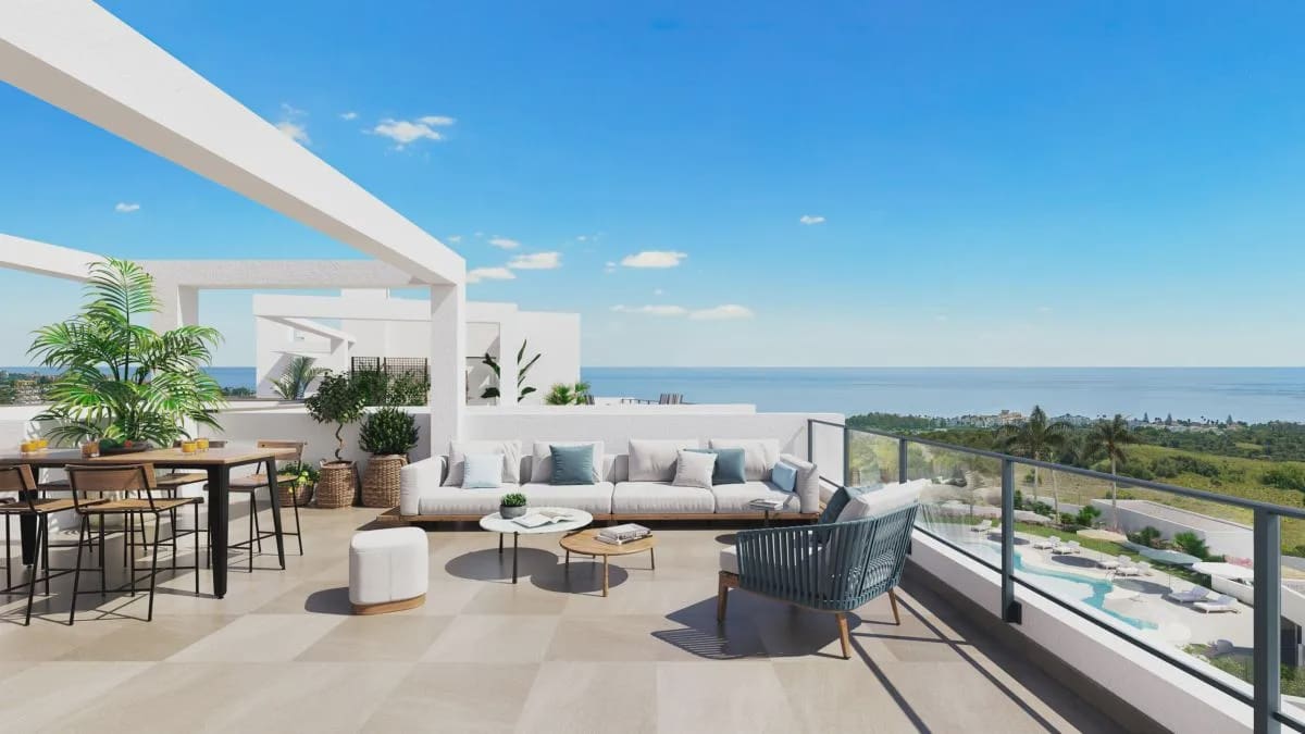 2 chambre Appartement à vendre à Estepona avec piscine garage - 330 000 € (Ref: 9960187)