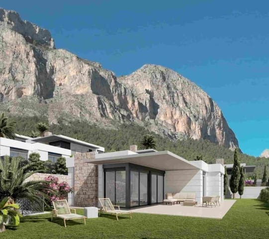 Chalet de 3 habitaciones en Polop en venta con piscina - 477.500 € (Ref: 9965404)