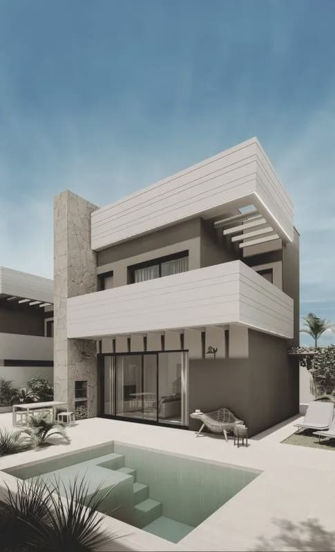 2 quarto Moradia para venda em San Juan de los Terreros com piscina - 361 725 € (Ref: 9965430)