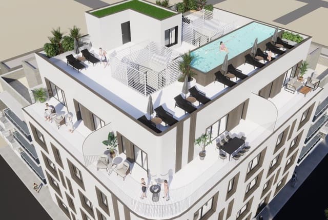 2 soverom Leilighet til salgs i Playa del Acequión, Torrevieja med svømmebasseng - € 265 000 (Ref: 9975687)