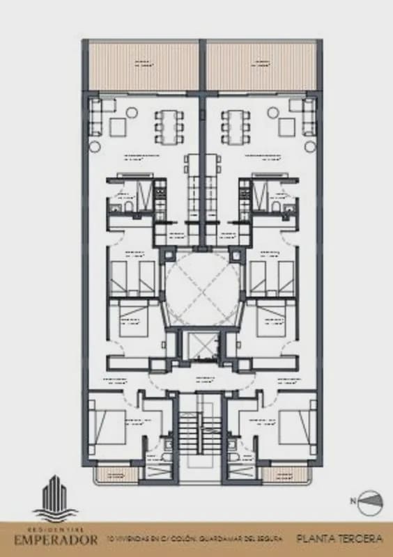3 quarto Apartamento para venda em Guardamar del Segura - 360 000 € (Ref: 9975689)
