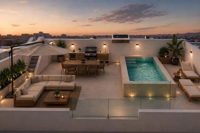 1 slaapkamer Appartement te koop in La Cala de Villajoyosa, La Villajoyosa / Vila Joiosa met zwembad garage - € 296.750 (Ref: 9975692)