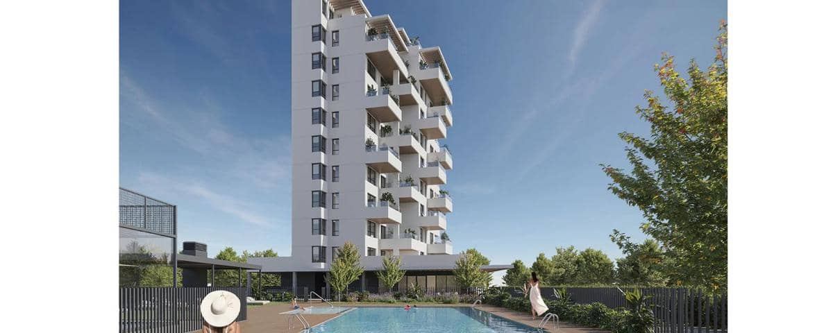 2 soveværelse Lejlighed til salg i Calpe / Calp med swimmingpool garage - € 401.000 (Ref: 9975696)