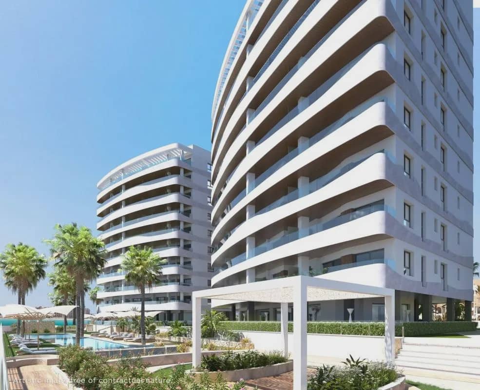 1 sovrum Lägenhet till salu i La Manga del Mar Menor med pool - 288 000 € (Ref: 9975699)