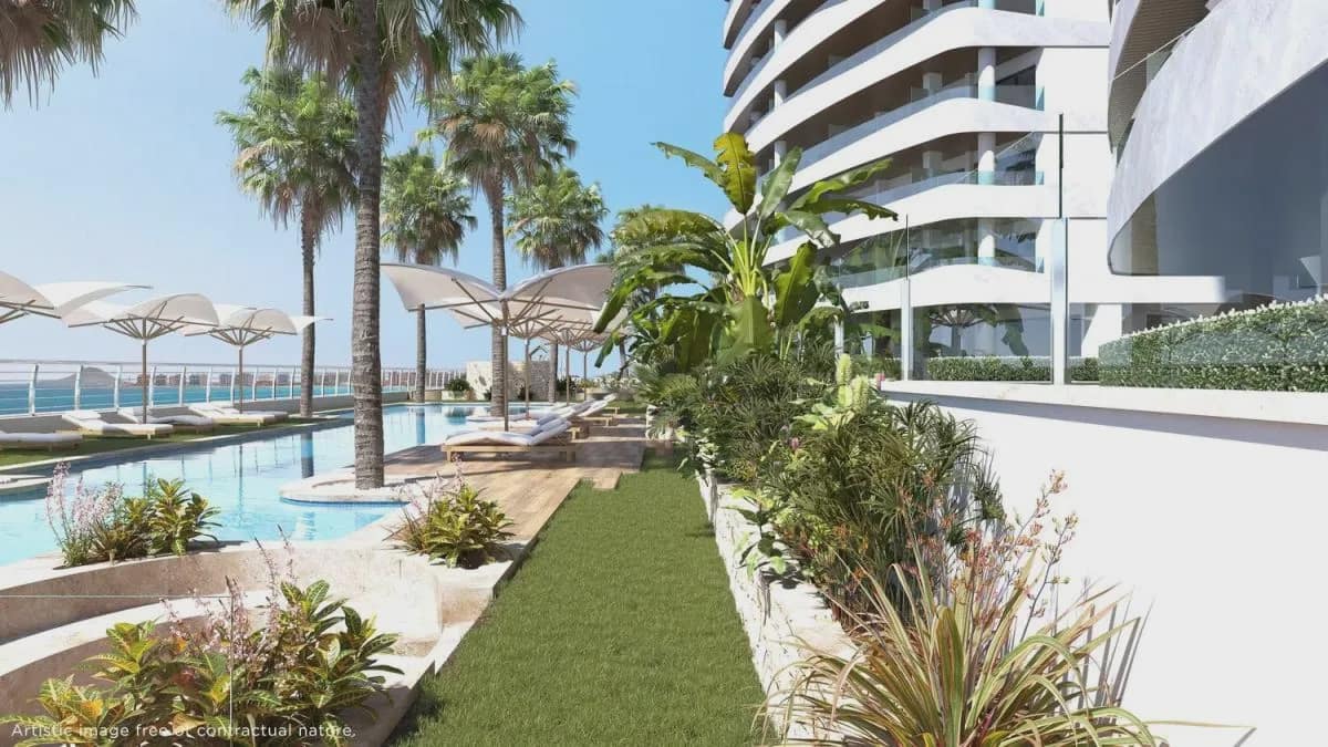 1 sovrum Lägenhet till salu i La Manga del Mar Menor med pool - 288 000 € (Ref: 9975699)