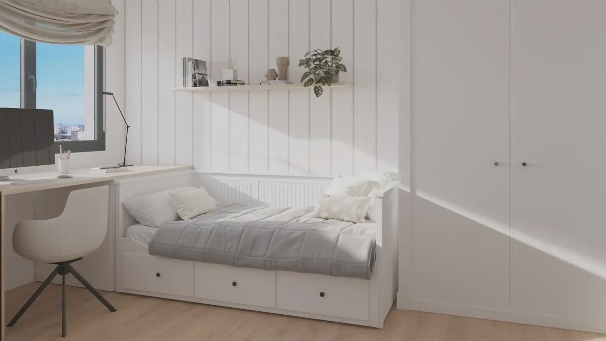 1 soverom Leilighet til salgs i Alicante by med svømmebasseng - € 163 000 (Ref: 9975706)