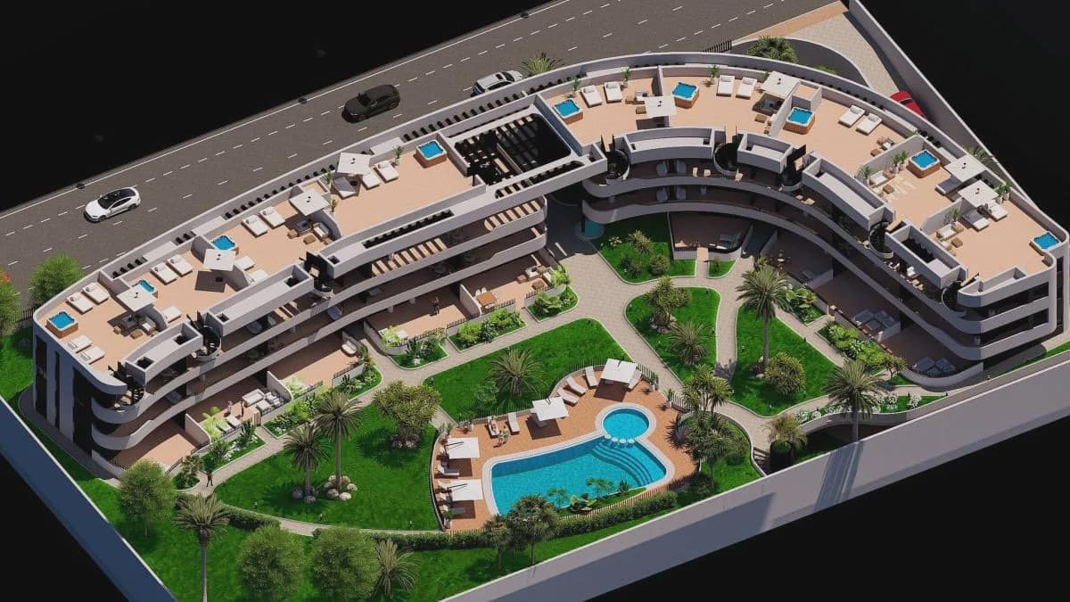 2 chambre Appartement à vendre à Los Alcazares avec piscine garage - 278 900 € (Ref: 9980487)
