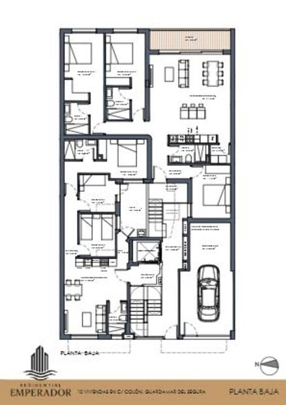 3 soveværelse Lejlighed til salg i Guardamar del Segura - € 360.000 (Ref: 9980491)