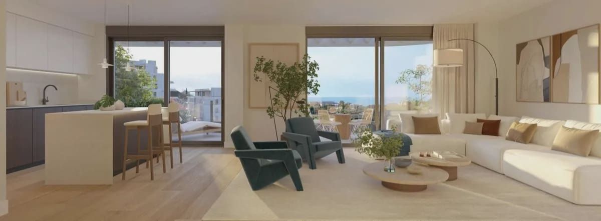2 quarto Apartamento para venda em Mijas com piscina - 395 000 € (Ref: 9986605)