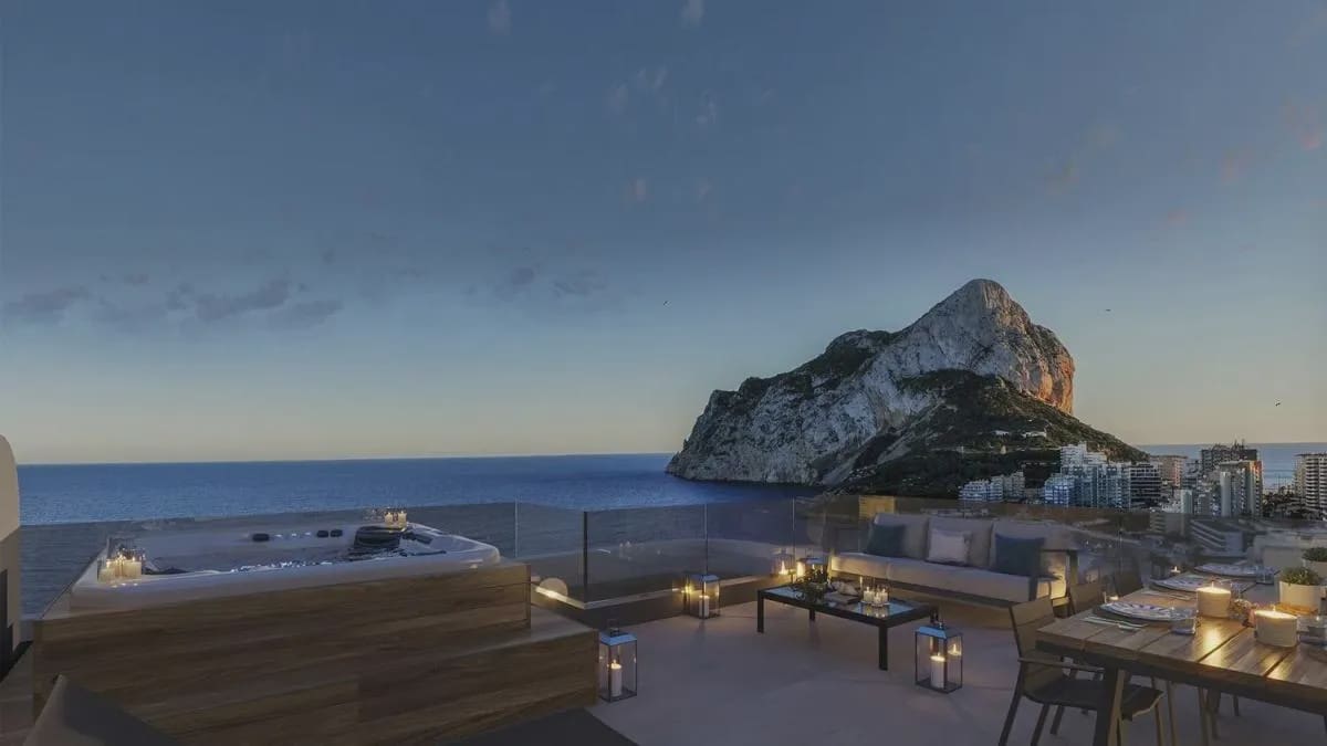 1 bedroom Apartment for sale in Calpe / Calp with pool - € 520,000 (Ref: 9994376)