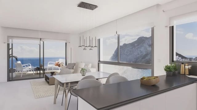1 camera da letto Appartamento in vendita in Levante - Playa Fossa, Calpe / Calp con piscina - 520.000 € (Rif: 9994376)