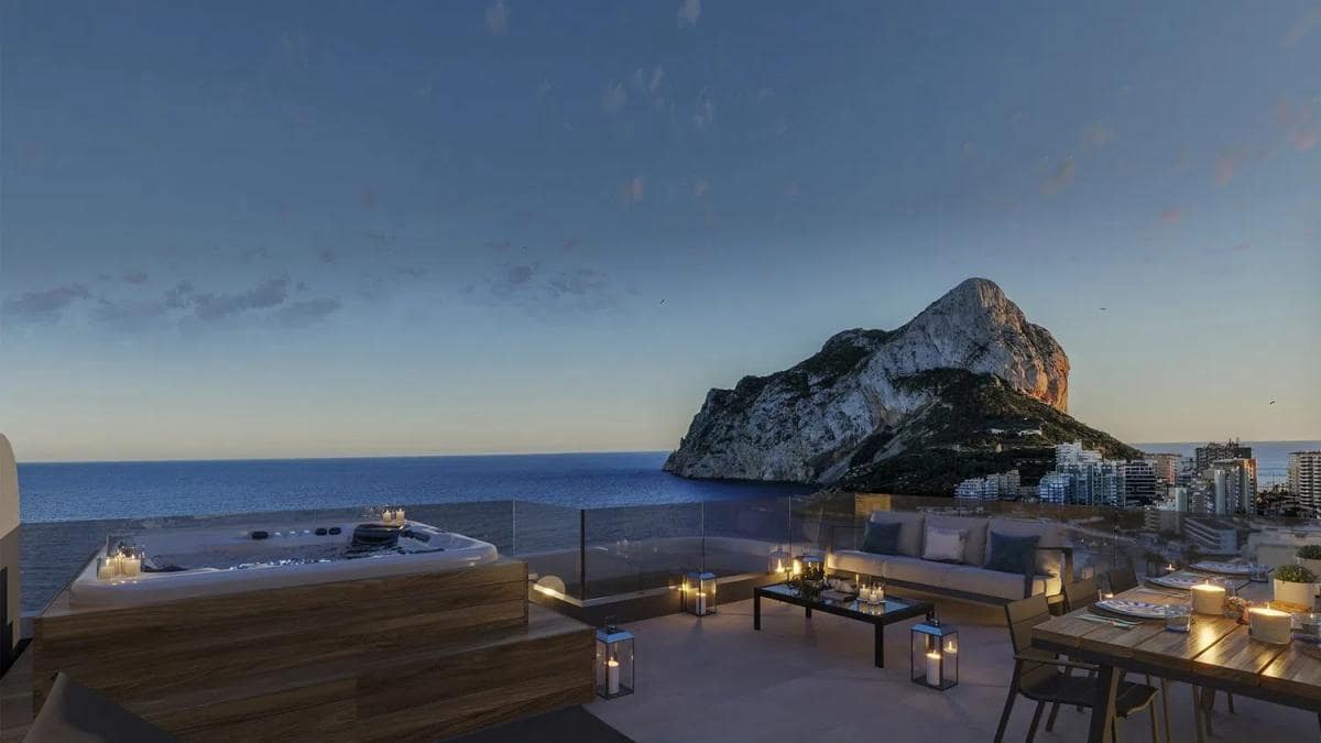 1 bedroom Apartment for sale in Calpe / Calp with pool - € 520,000 (Ref: 9994376)