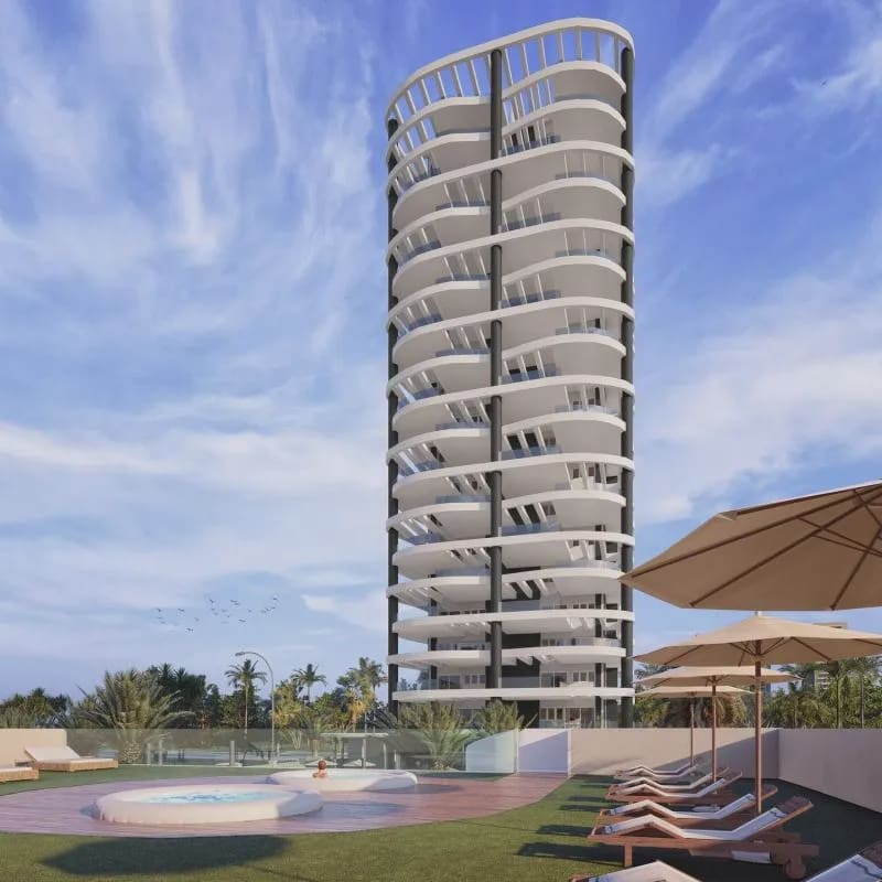 3 soveværelse Lejlighed til salg i Calpe / Calp med swimmingpool - € 455.000 (Ref: 9995572)