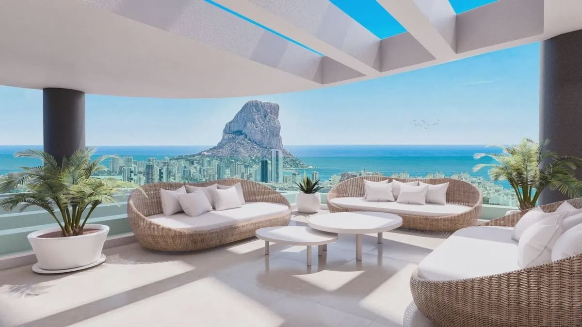 3 soveværelse Lejlighed til salg i Calpe / Calp med swimmingpool - € 455.000 (Ref: 9995572)