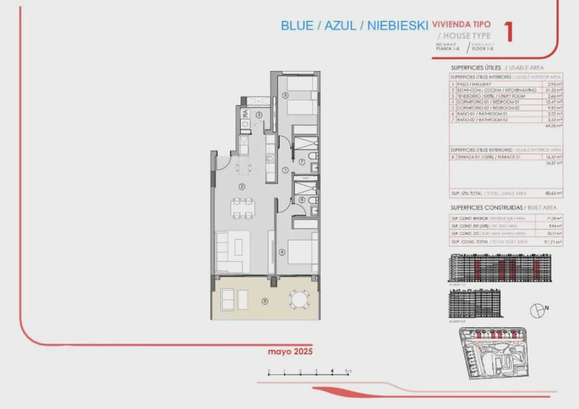 3 soveværelse Lejlighed til salg i Torrevieja med swimmingpool - € 399.000 (Ref: 9995575)