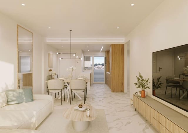 3 sypialnia Apartament na sprzedaż w Punta Prima, Torrevieja z basenem - 399 000 € (Ref: 9995575)