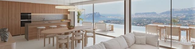Chalet de 3 habitaciones en Cumbre del Sol, Benitachell / Benitatxell en venta con piscina garaje - 2.165.000 € (Ref: 9997217)
